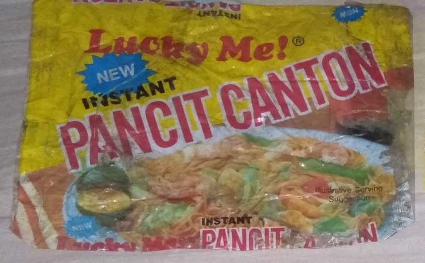 lucky me pancit canton 90s wrapper